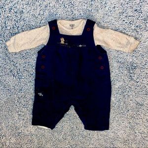 👀 4/$12 Fishing Trip Overalls Outfit